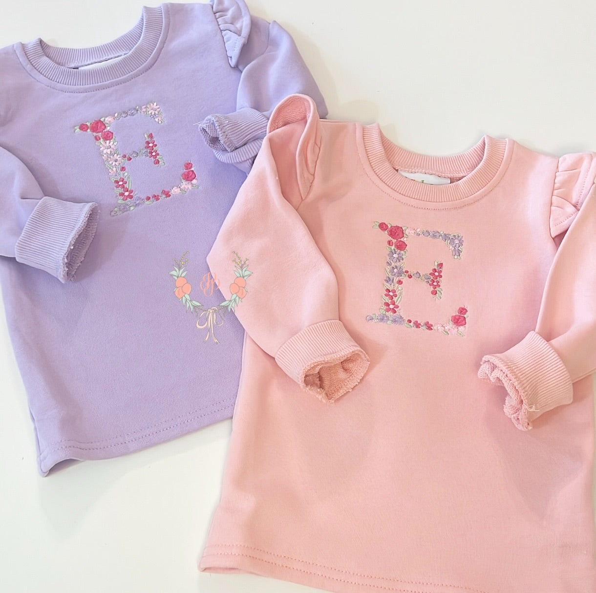 French Terry Flutter Pullover