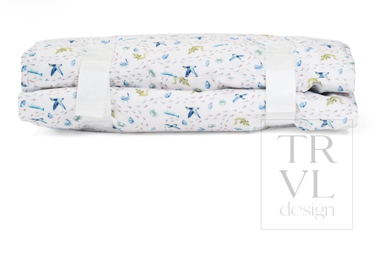 Rest Up! Nap Mat- Coastal Tides