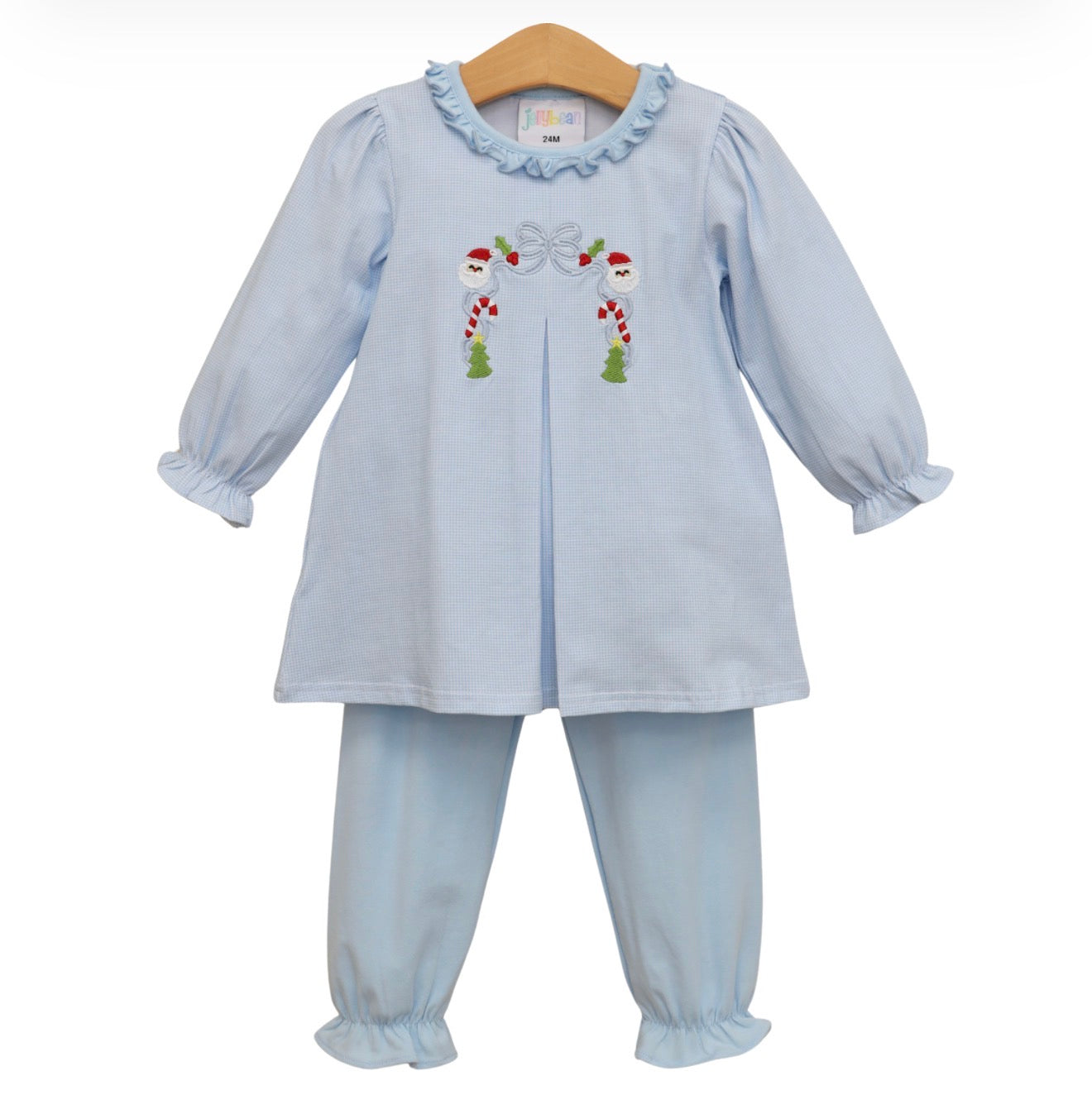 A Classic Christmas Pleat Bloomer Pants Set