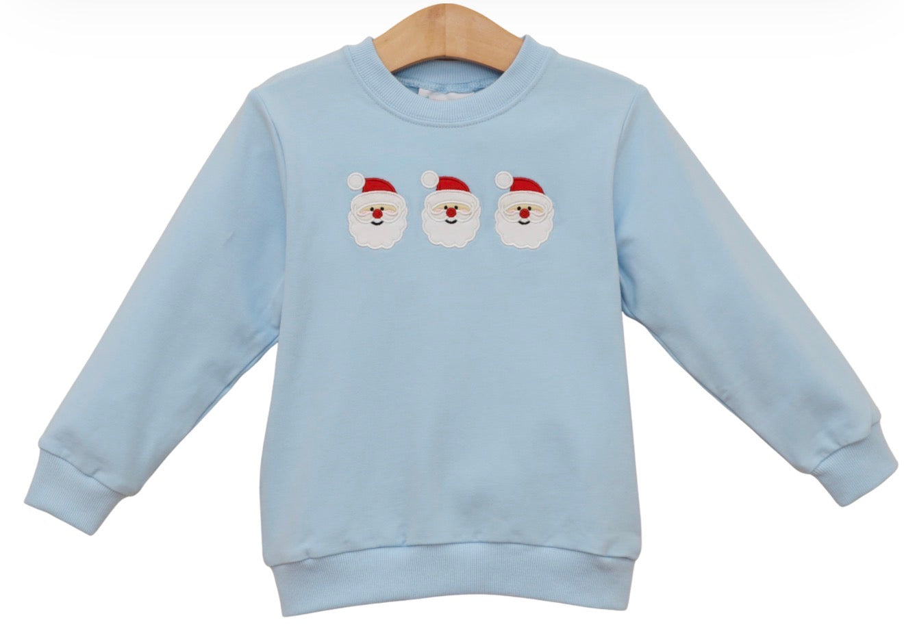 Santa Pullover - Blue