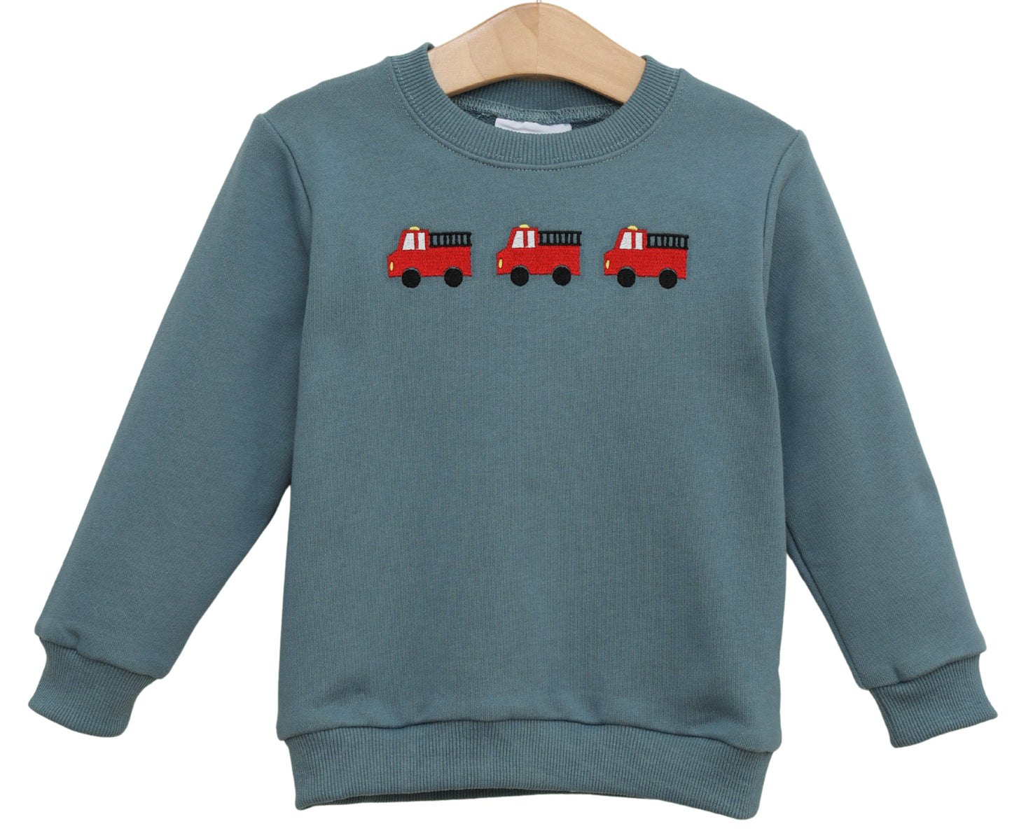 Firetruck Trio French Terry Pullover