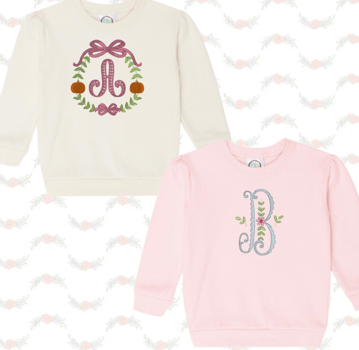 Girls Puff Sleeve Sweatshirt (Coming soon!)