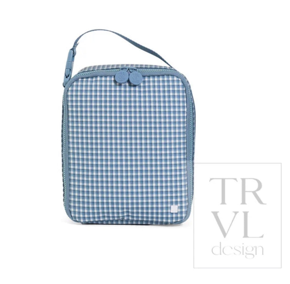 Lunchbox- Rodeo Check Indigo