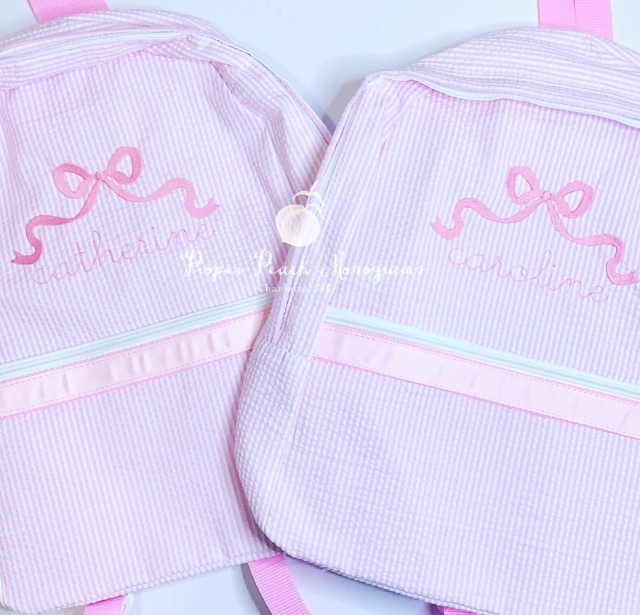 Seersucker Backpack