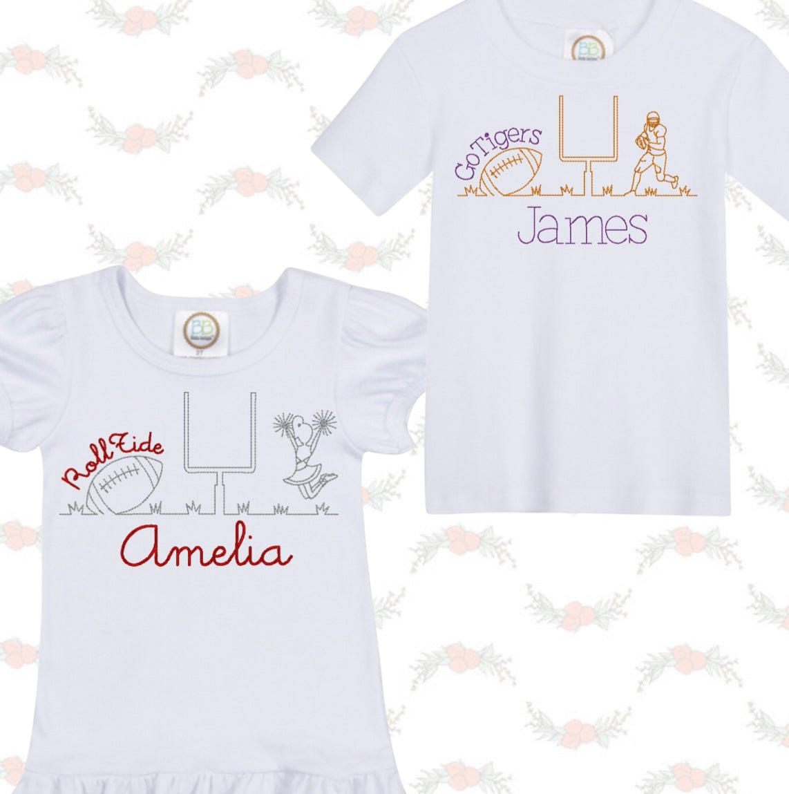 Vintage Gameday Row (Boy & Girl Listing)
