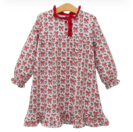 Merry Moments Holly LS Dress