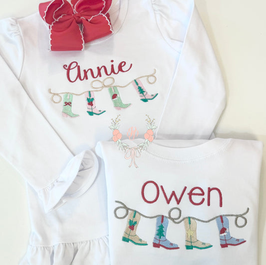 Christmas Boots 2.0 (Boy & Girl Listing)