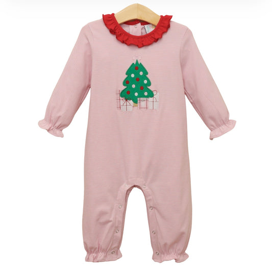 Underneath The Tree Ruffle Romper