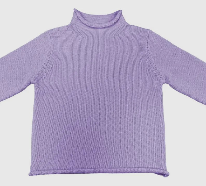Lavender Rollneck Sweater