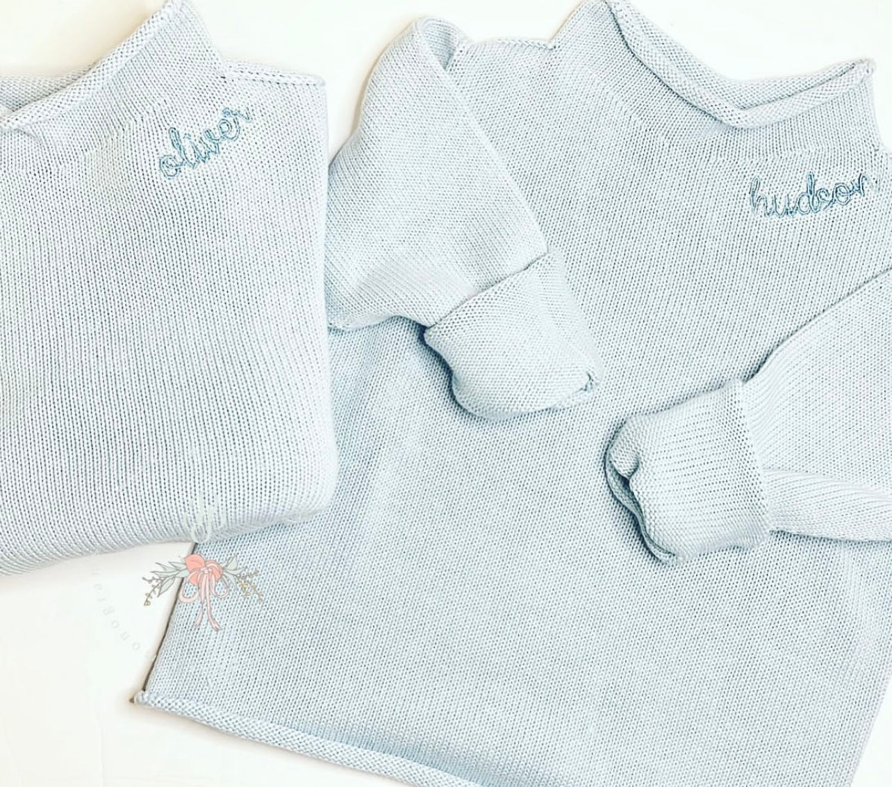 Light Blue Rollneck Sweater