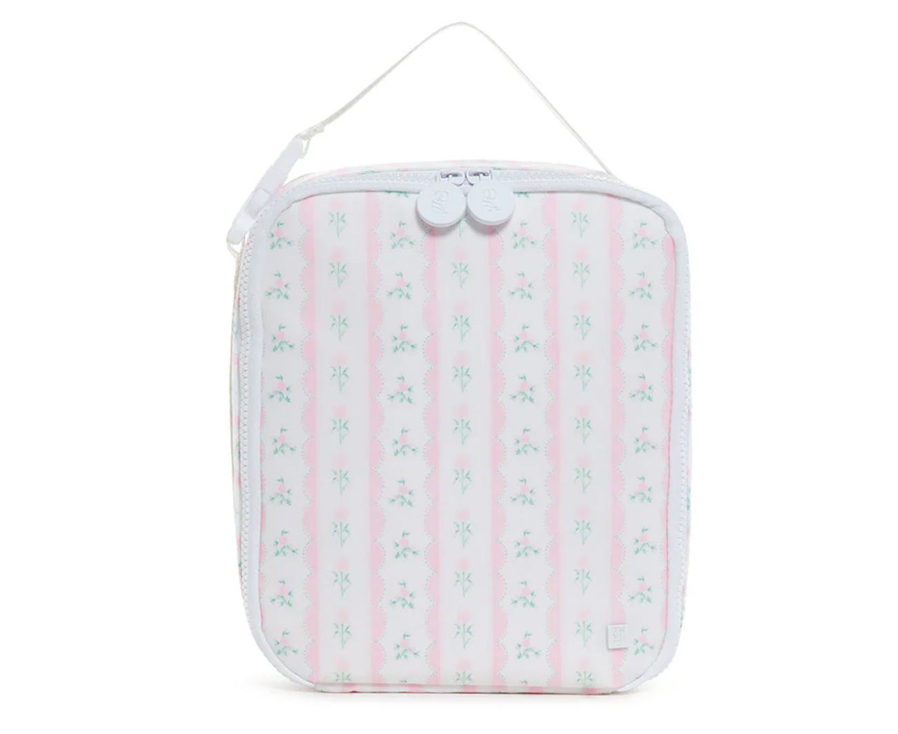Lunchbox- Ribbon Floral (Pink & Blue)