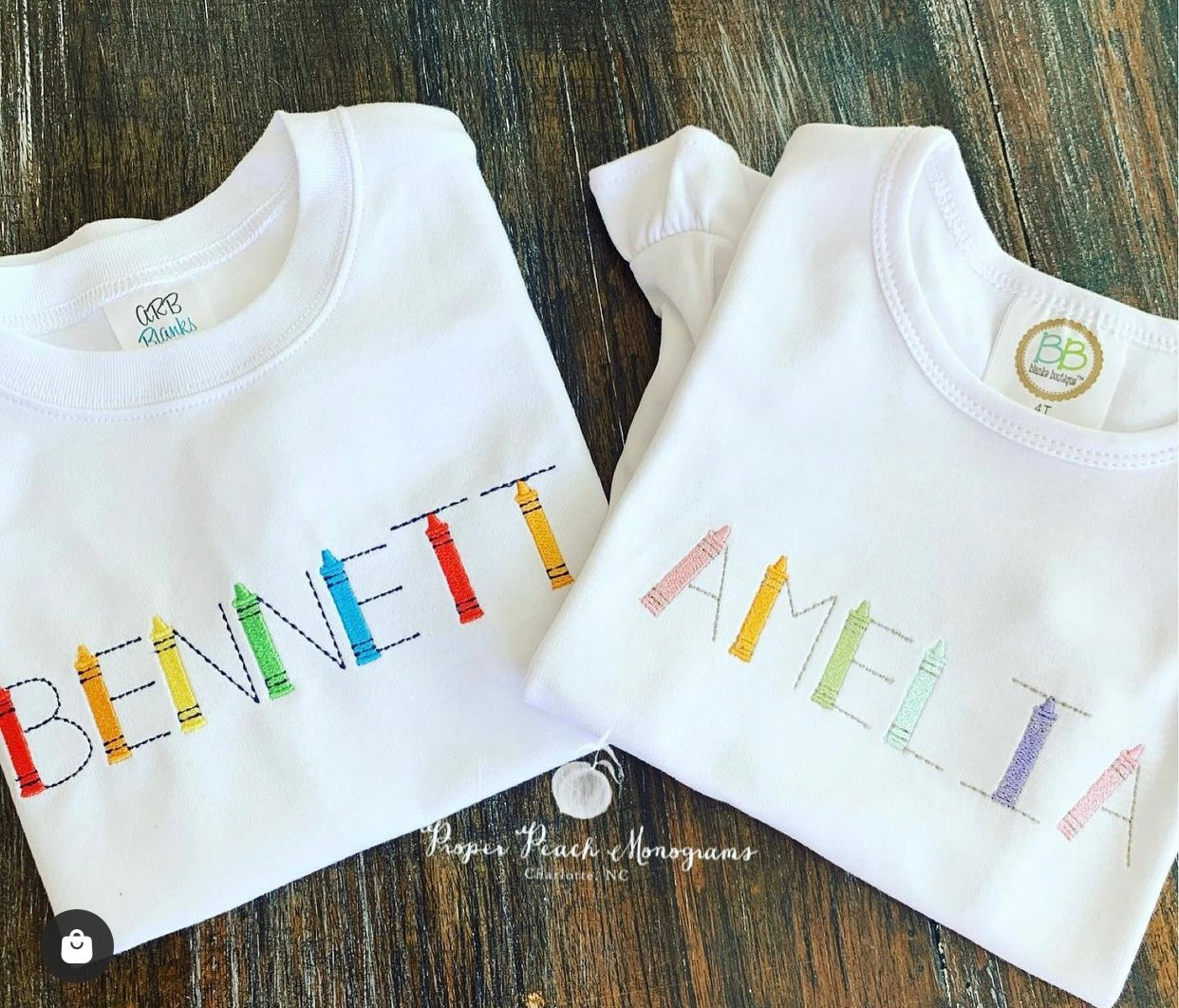 Crayon Font (Boy & Girl Listing)
