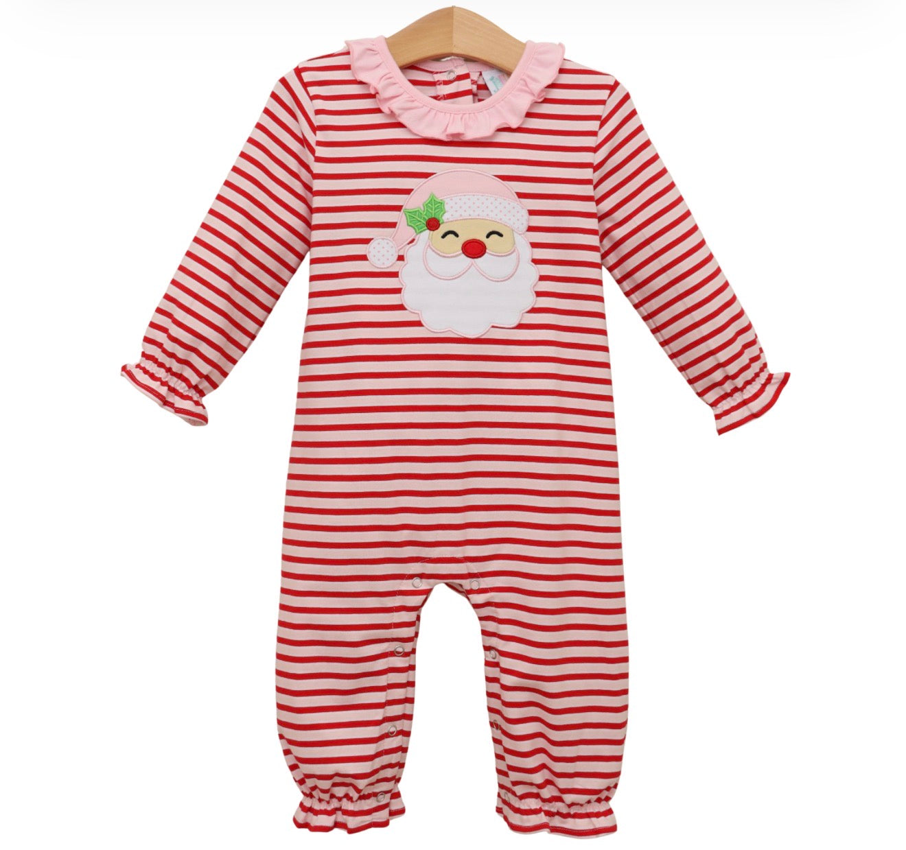 Jolly St. Nick Ruffle Romper