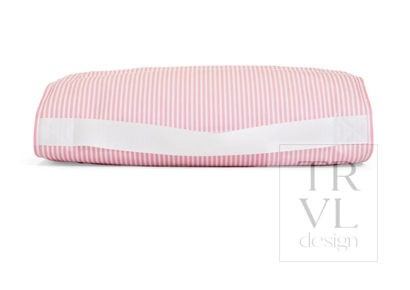 Rest Up! Nap Mat- Pimlico Stripe Dusty Rose