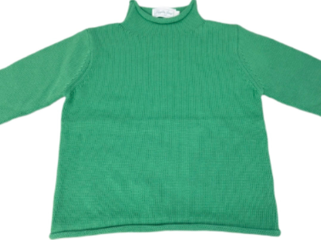 Kelly Green Rollneck Sweater