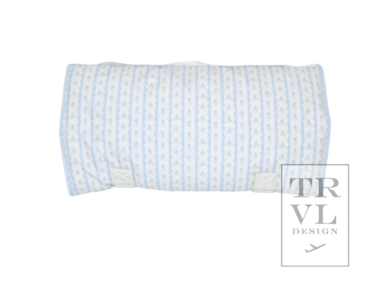 Rest Up! Nap Mat- Ribbon Floral Blue