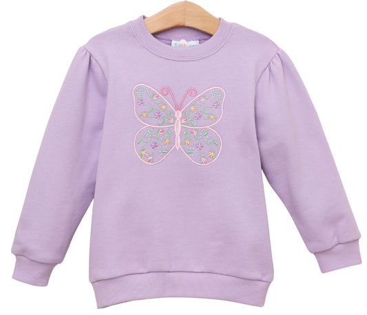 Butterfly French Terry Pullover