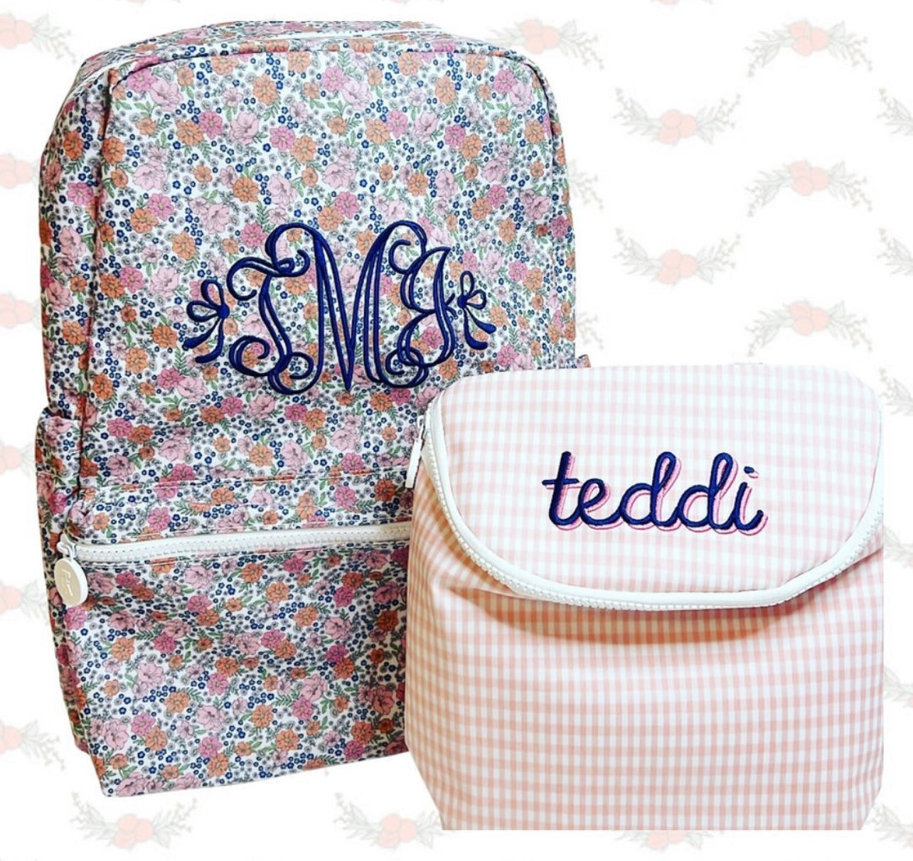 Backpack- Garden Floral