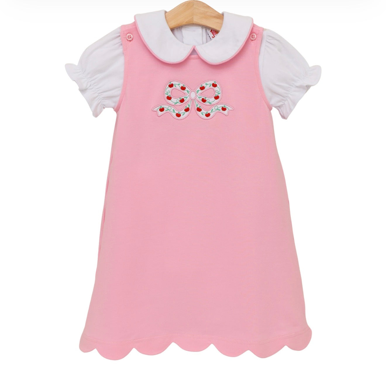 Cute To The Core Scallop Jumper Set
