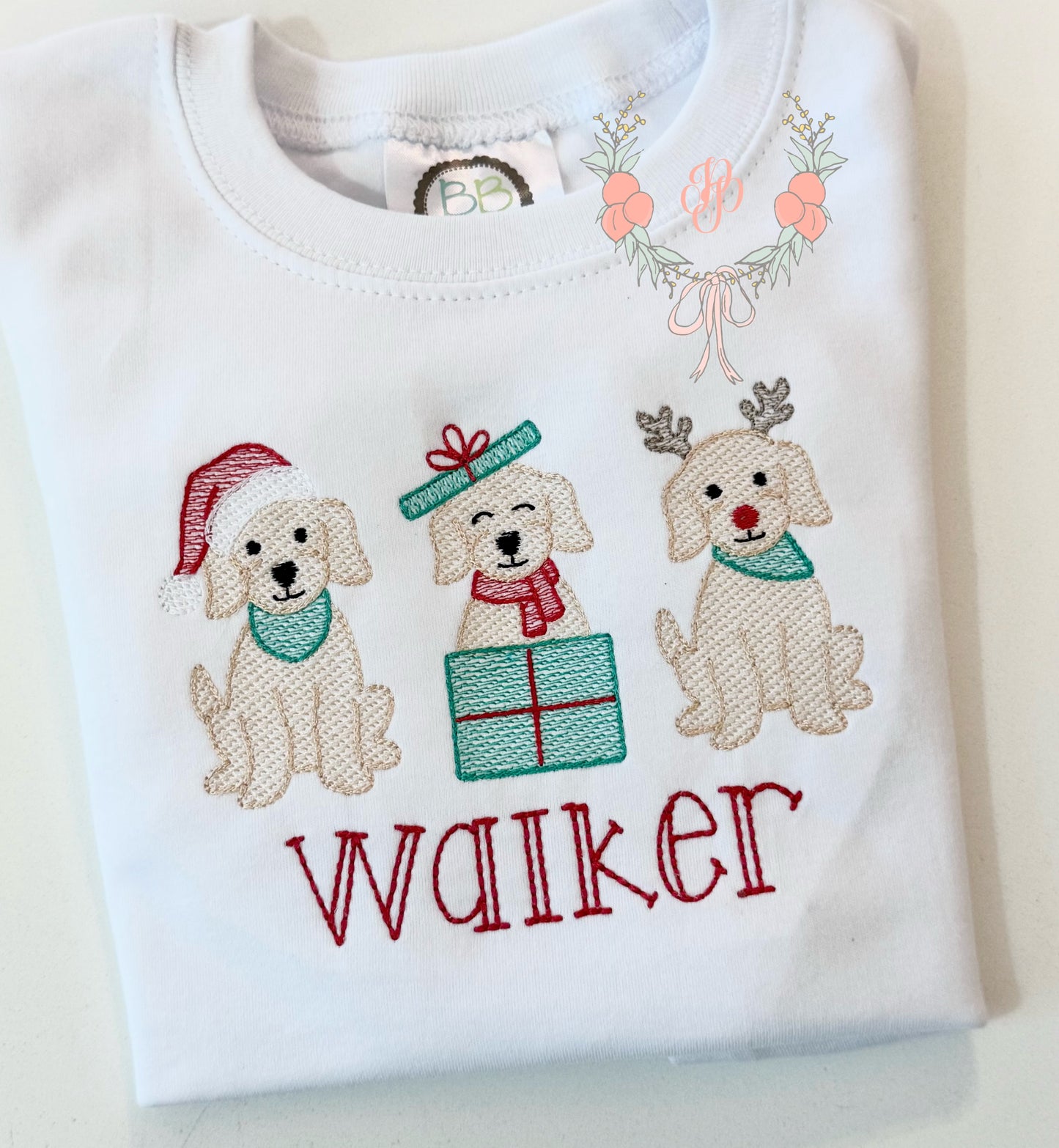 Christmas Puppies (Boy & Girl Listing)