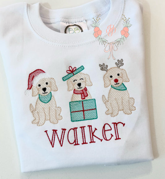 Christmas Puppies (Boy & Girl Listing)