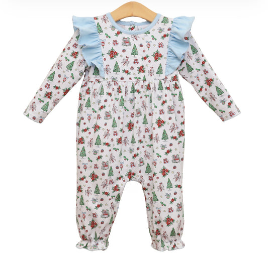 Christmas Tidings Frances Romper