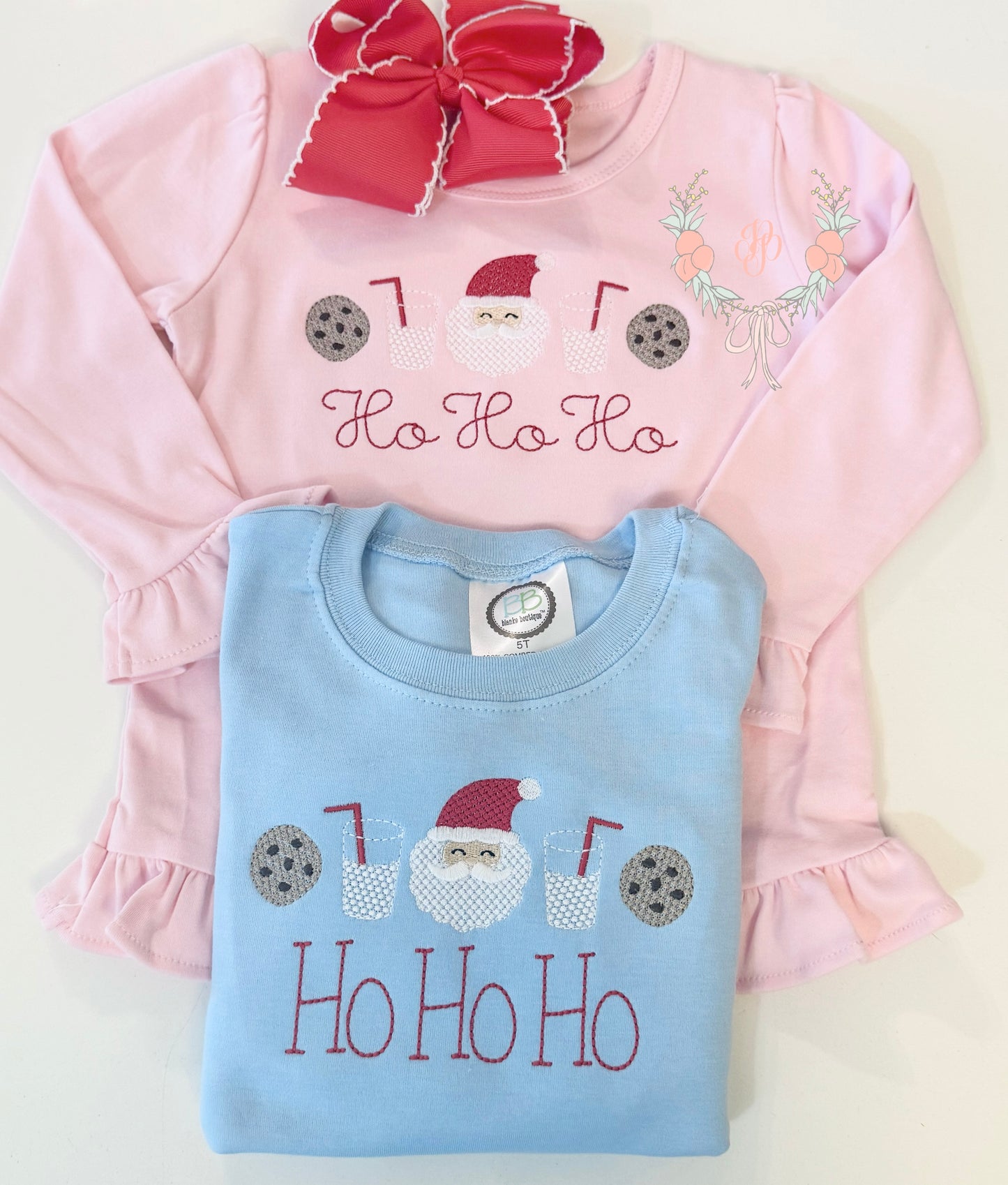 Santa, Milk & Cookies (Boy & Girl Listing)