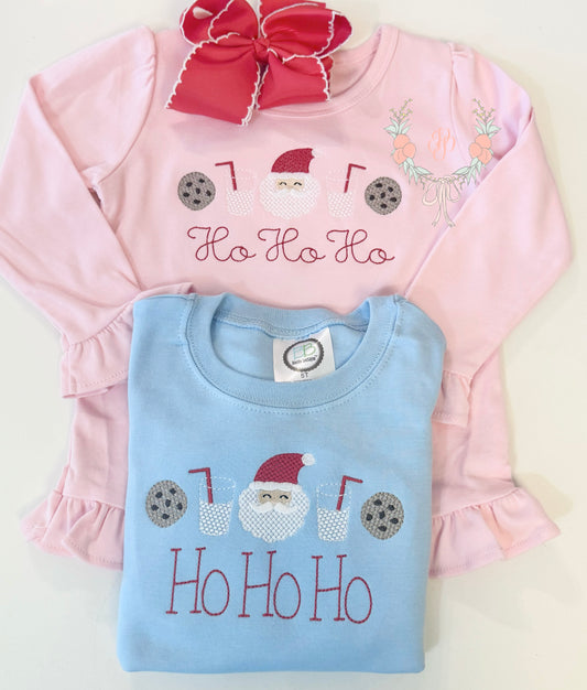 Santa, Milk & Cookies (Boy & Girl Listing)