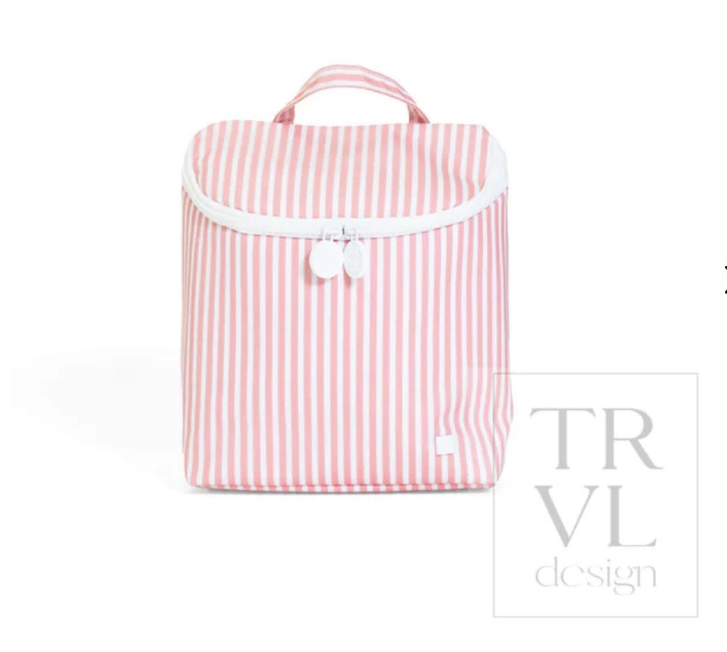 Take Away Lunch/Bottle Bag- Pimlico Stripe (Multiple Colors)
