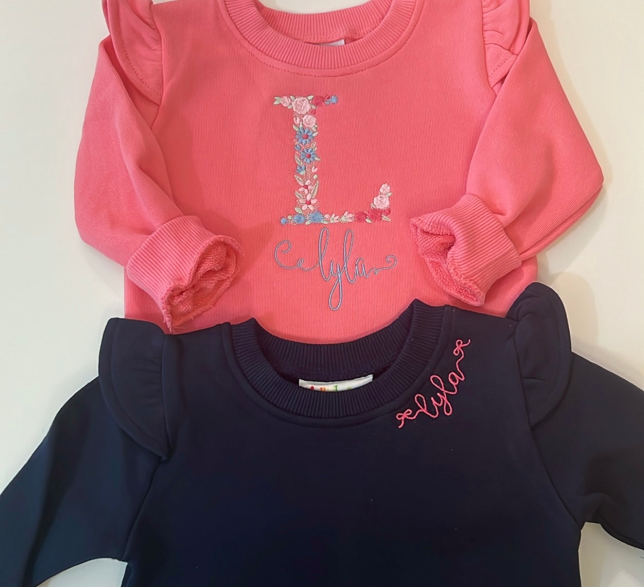 Ruffle Fleece Sweatshirt