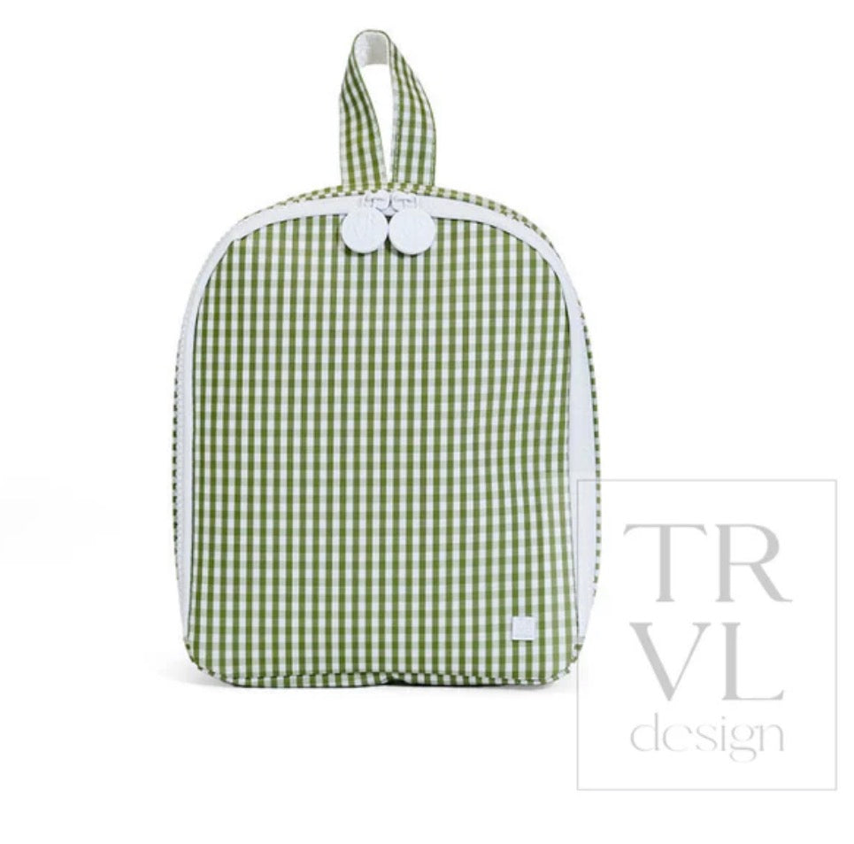 Bring It Lunch Bag- Gingham Prints (Multiple Colors)
