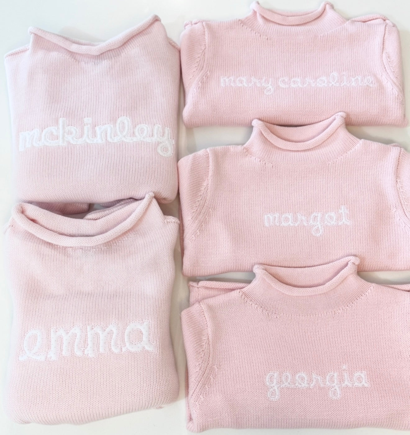 Light Pink Rollneck Sweater