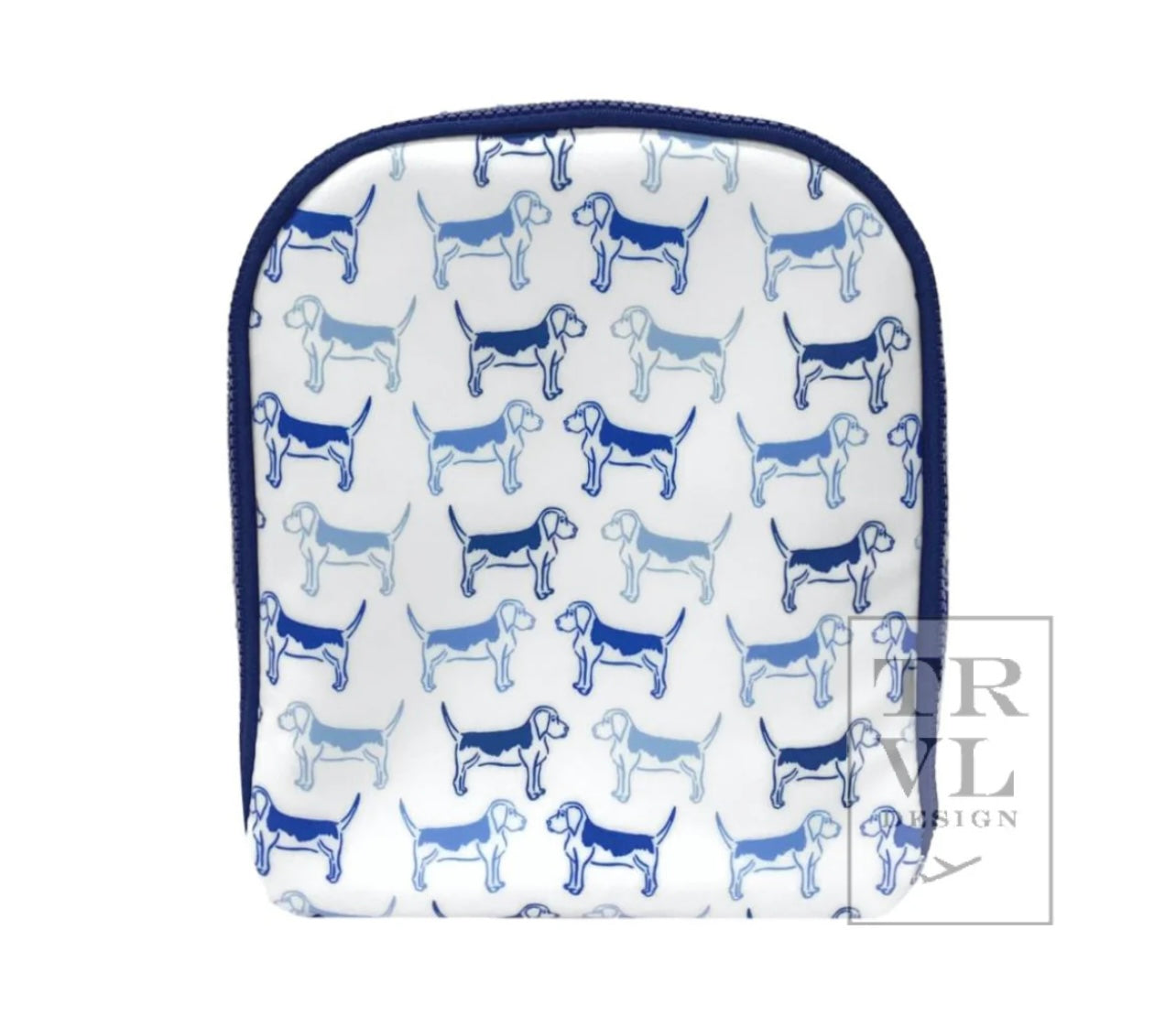 Bring It Lunch Bag- Puppy Love Blue