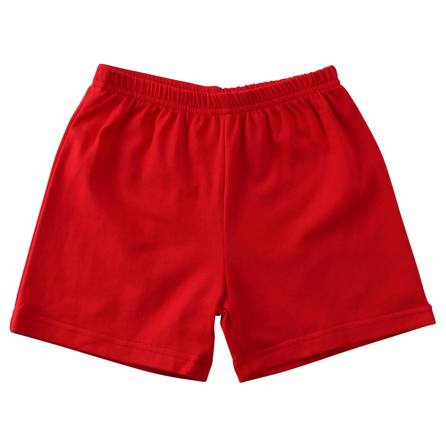 Boys Knit Shorts - Red