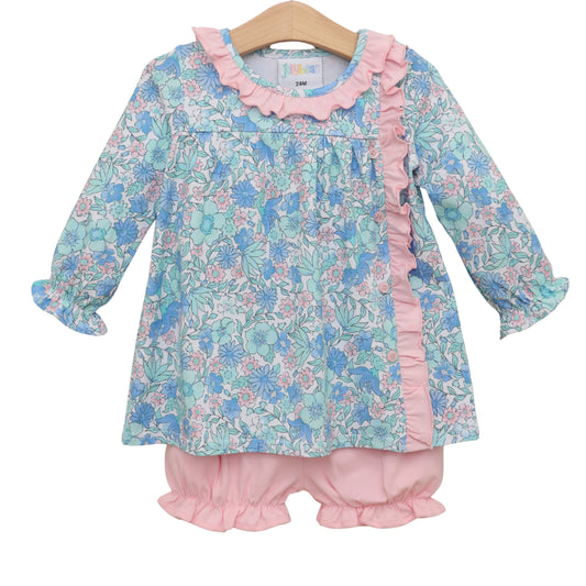 Painted Petals Clara Bloomer Set