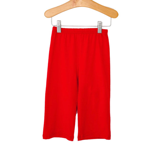 Boys knit pants- Red