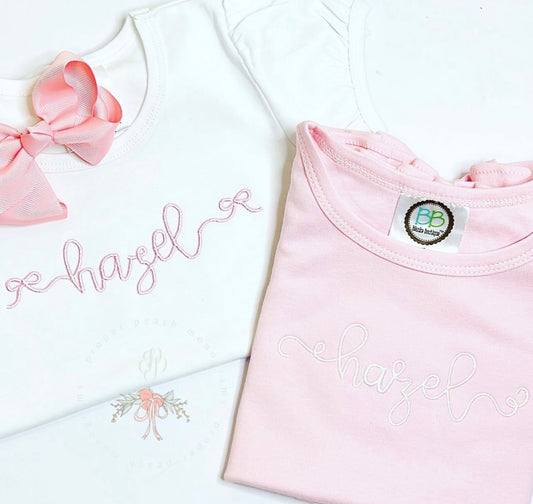 Girls Name/Monogram Only